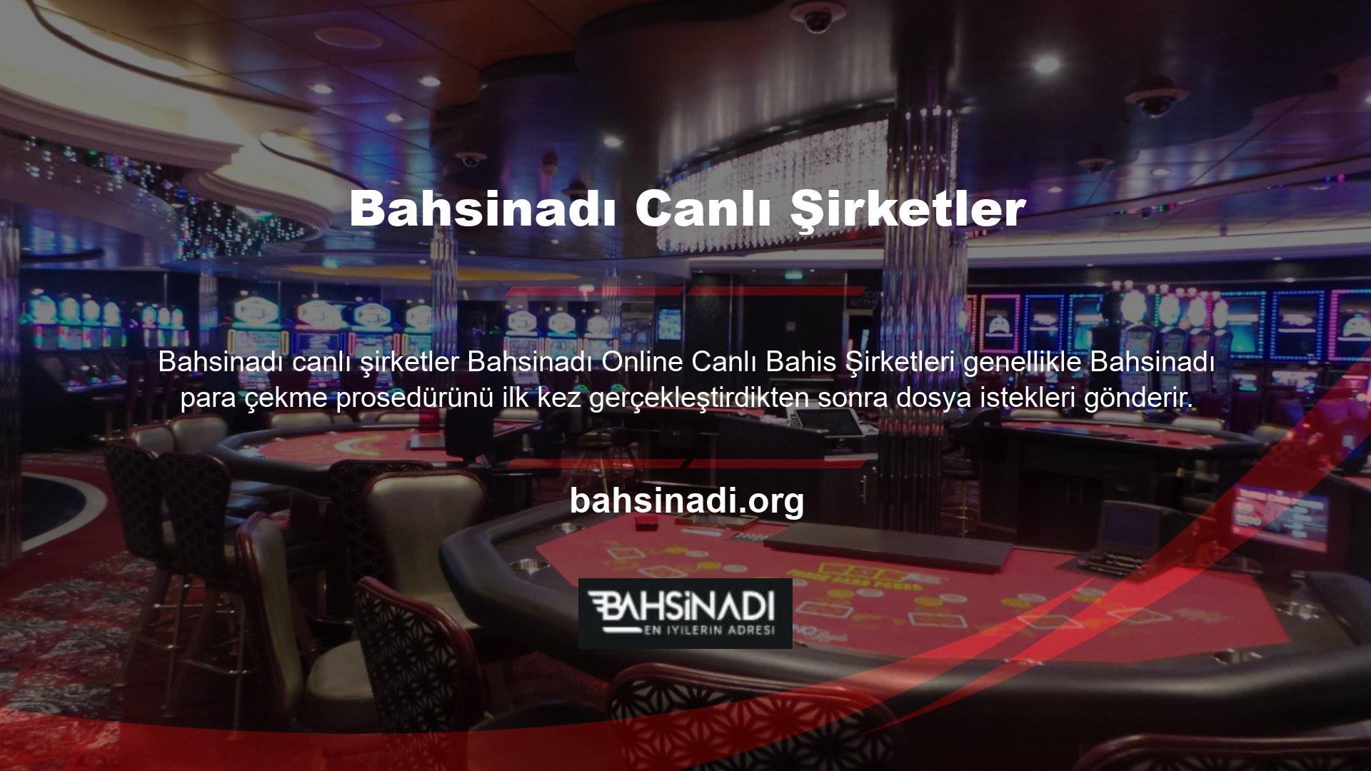 Ancak, herhangi bir sorundan kaçınmak ve zamanınızdan en iyi şekilde yararlanmak istiyorsanız, bahis yapmaya başlamadan ve hemen oynamaya başlamadan önce gerekli belgeleri gönderdiğinizden emin olun